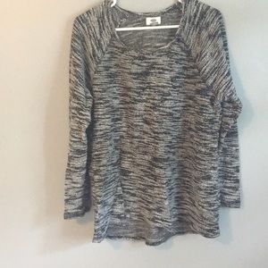 Marled long sleeve Comfortable Sweater